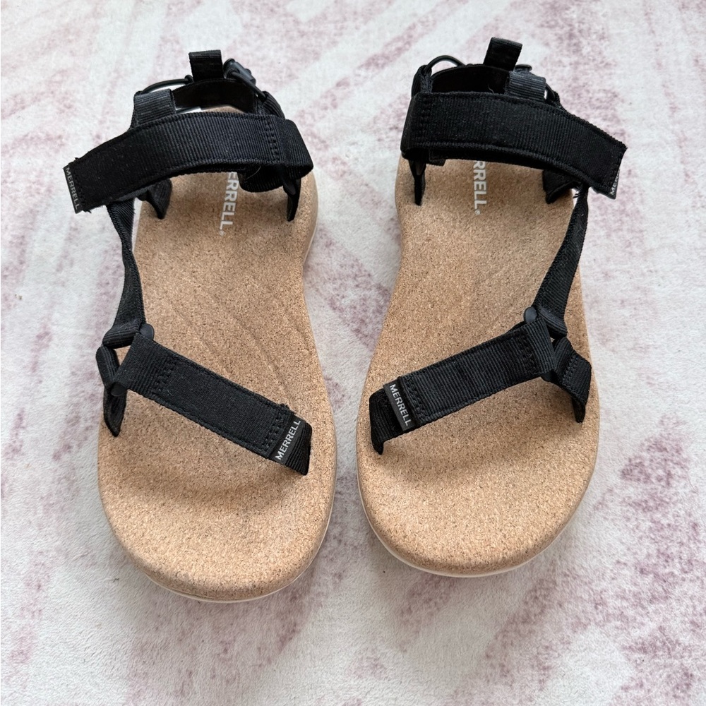 Merrell Black Strap Sandals